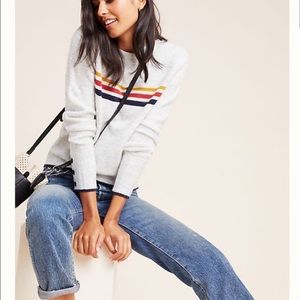 Cupcakes and Cashmere Mikayla Striped Sweater